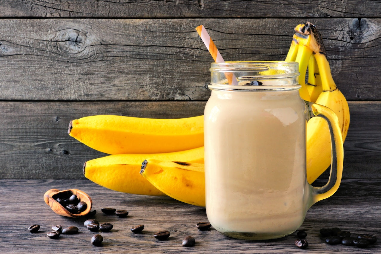 Kaffee Banane Smoothie