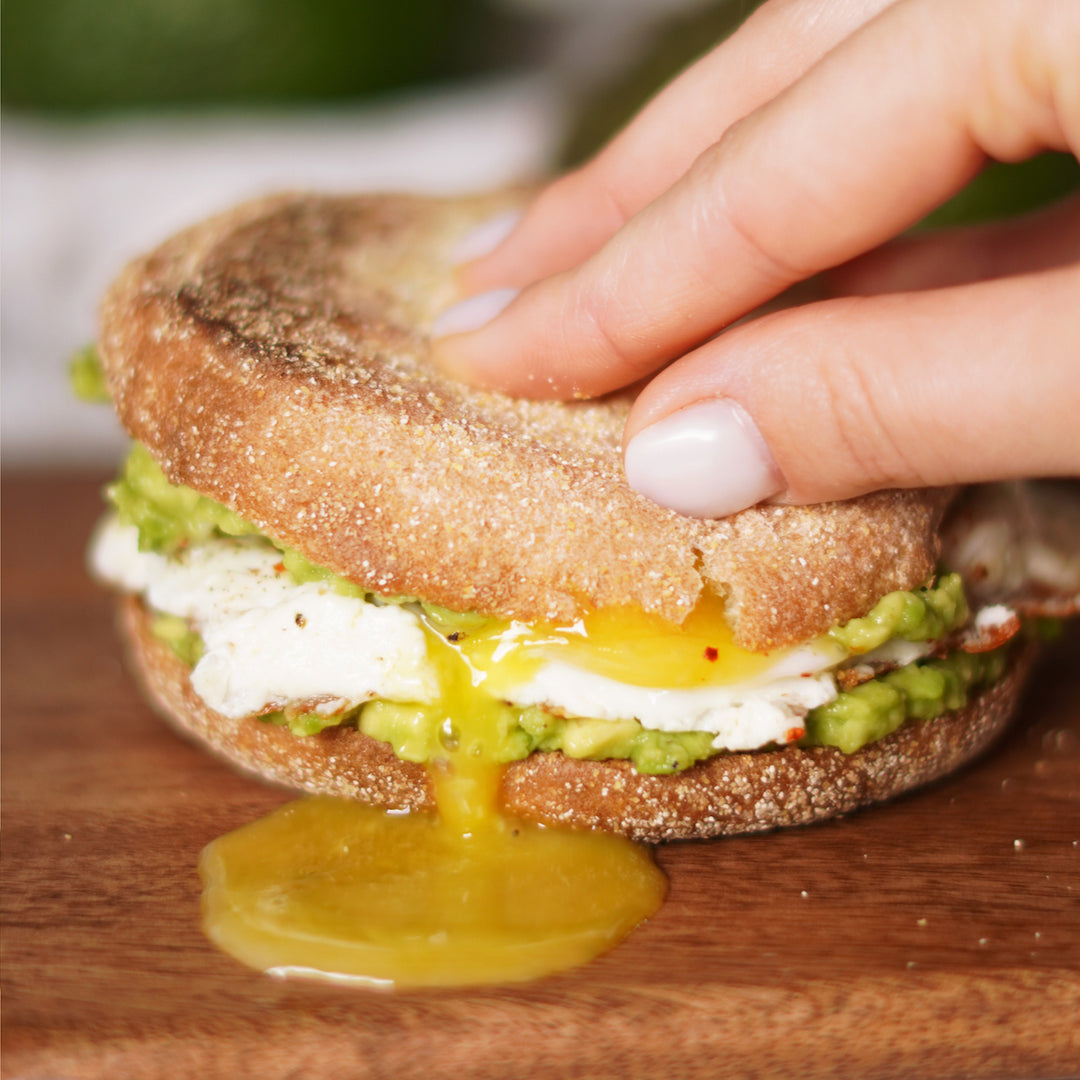 Feta Egg Avocado Toastie