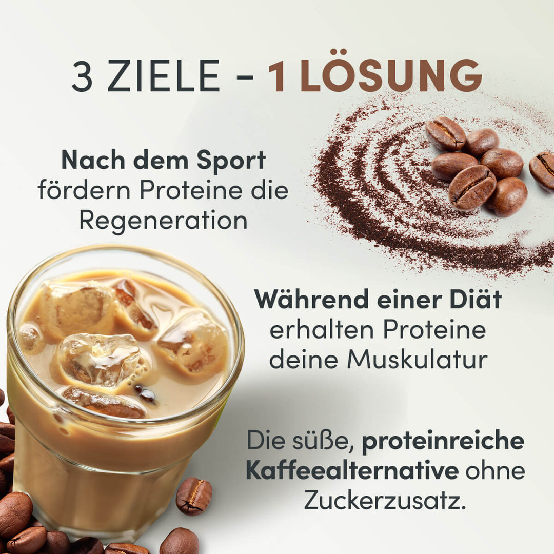 Veganes 3K Protein 420g | Kaffee Proteinshake | Shape Republic