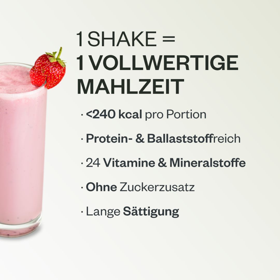 Abnehm Shake - Vorteile