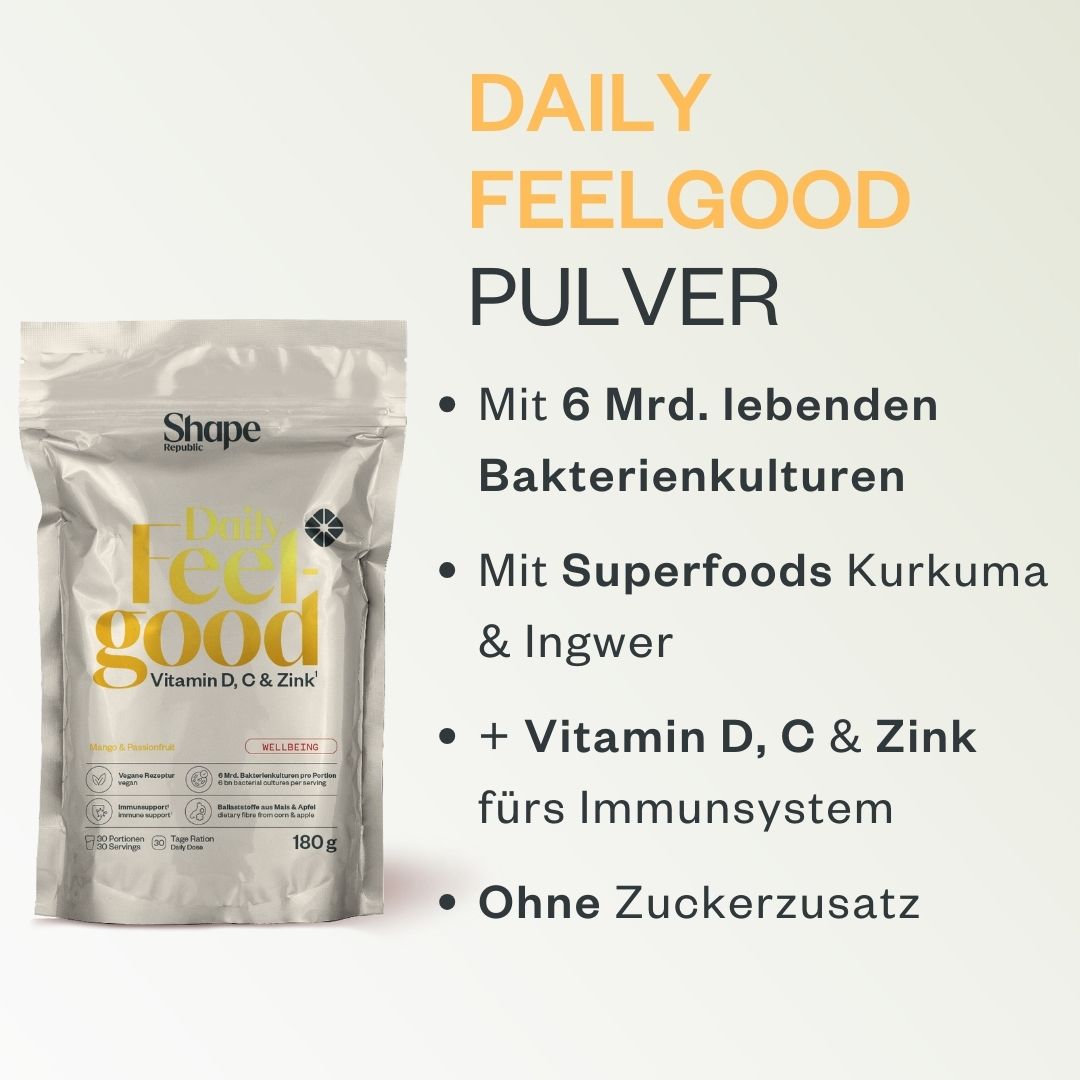 Daily Feelgood 180g | Mango & Passionfruit | Shape Republic